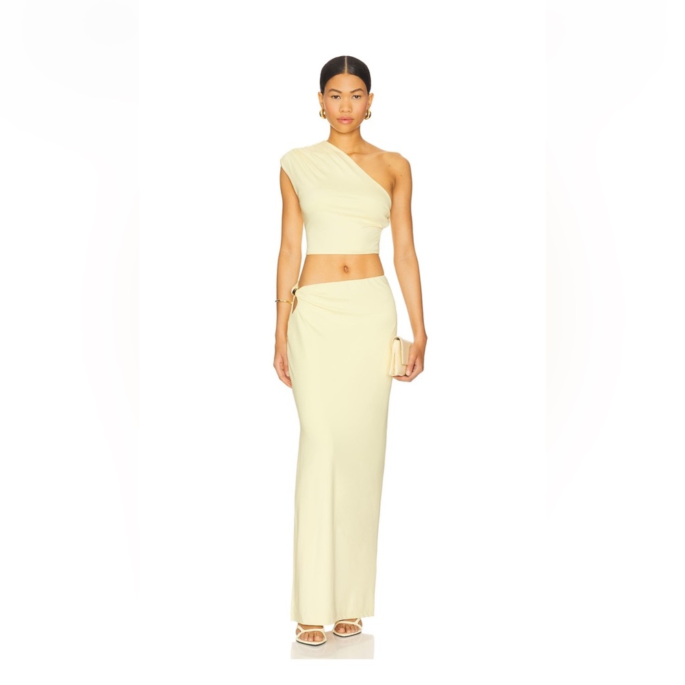 X Revolve Baylee Skirt SNDY'S - Panna Cotta